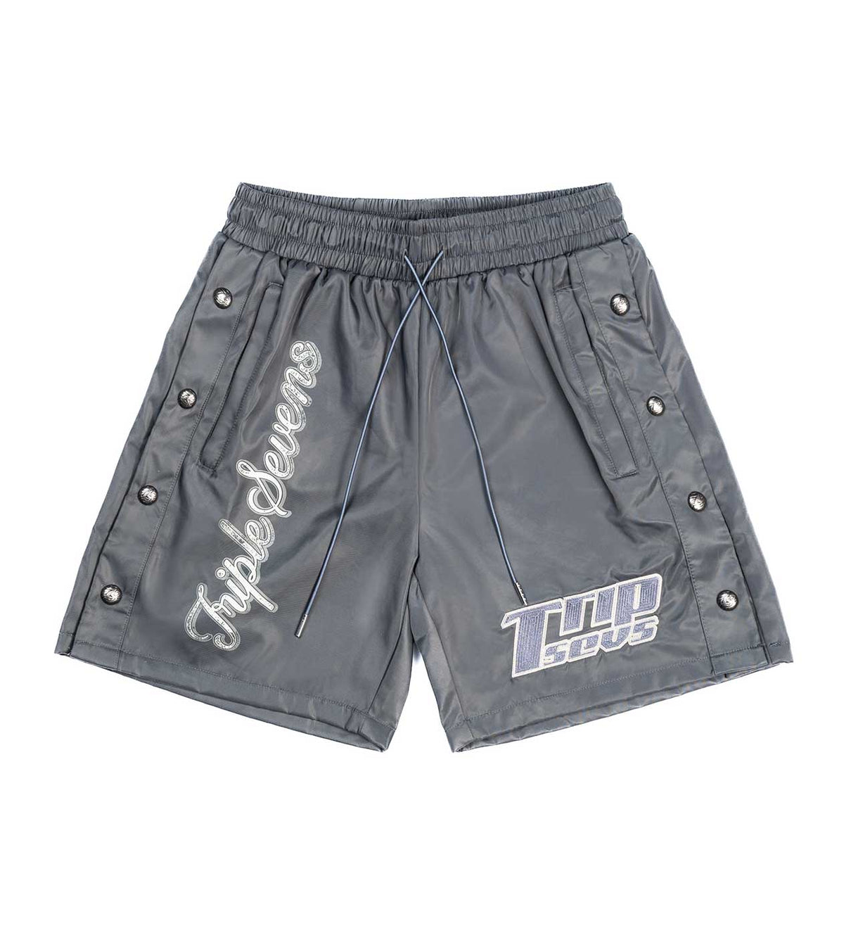 Triple Sevens Nylon Shorts Grey