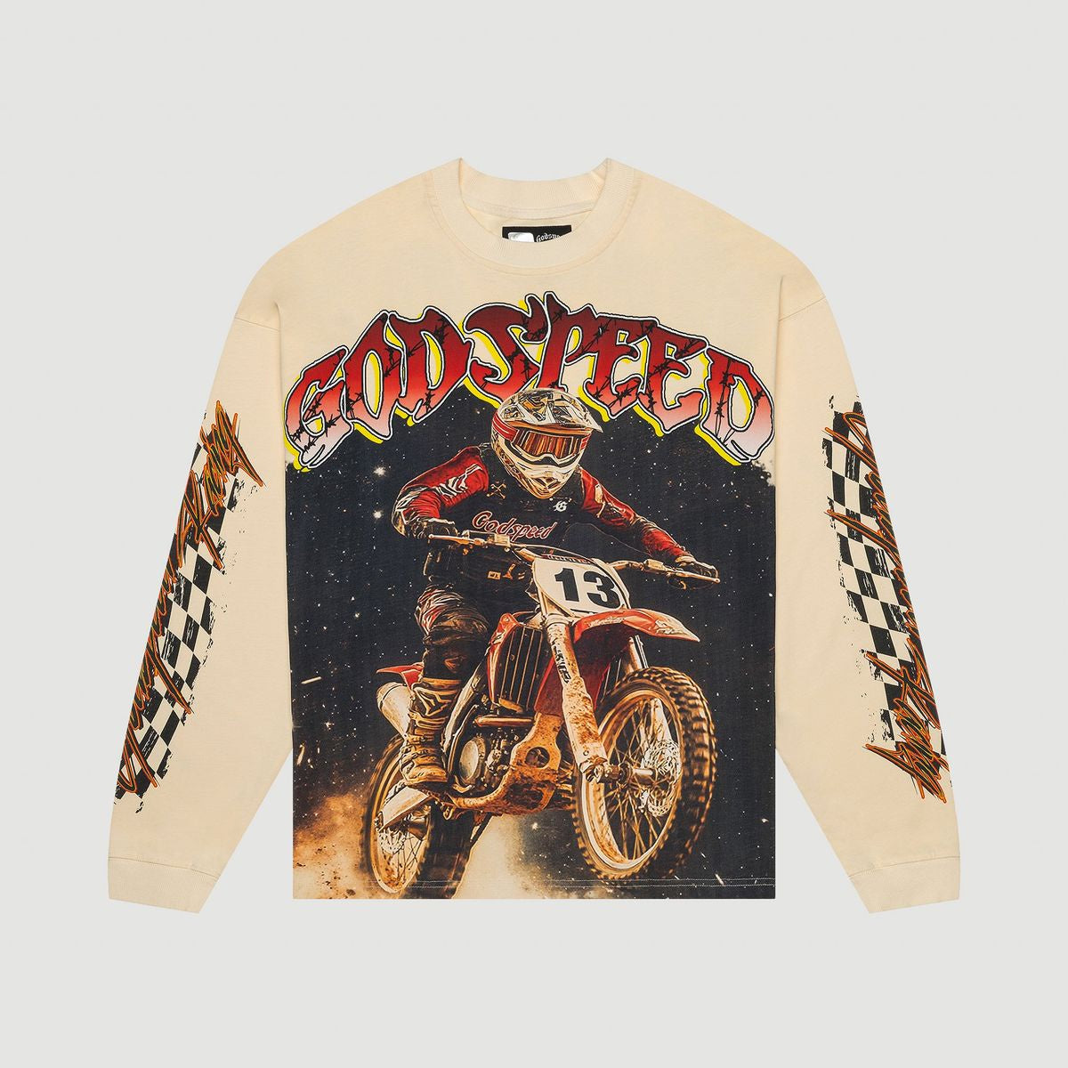 Godspeed Full Throttle Bone Wash L/S