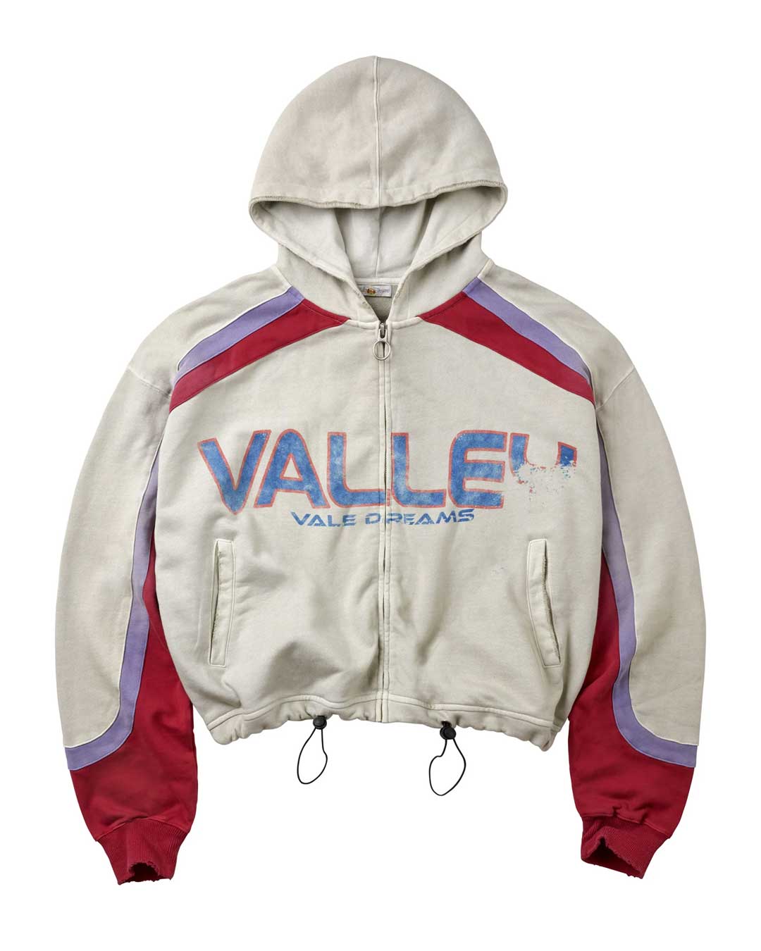 Vale Forever Rocket Zip Up Hoodie White