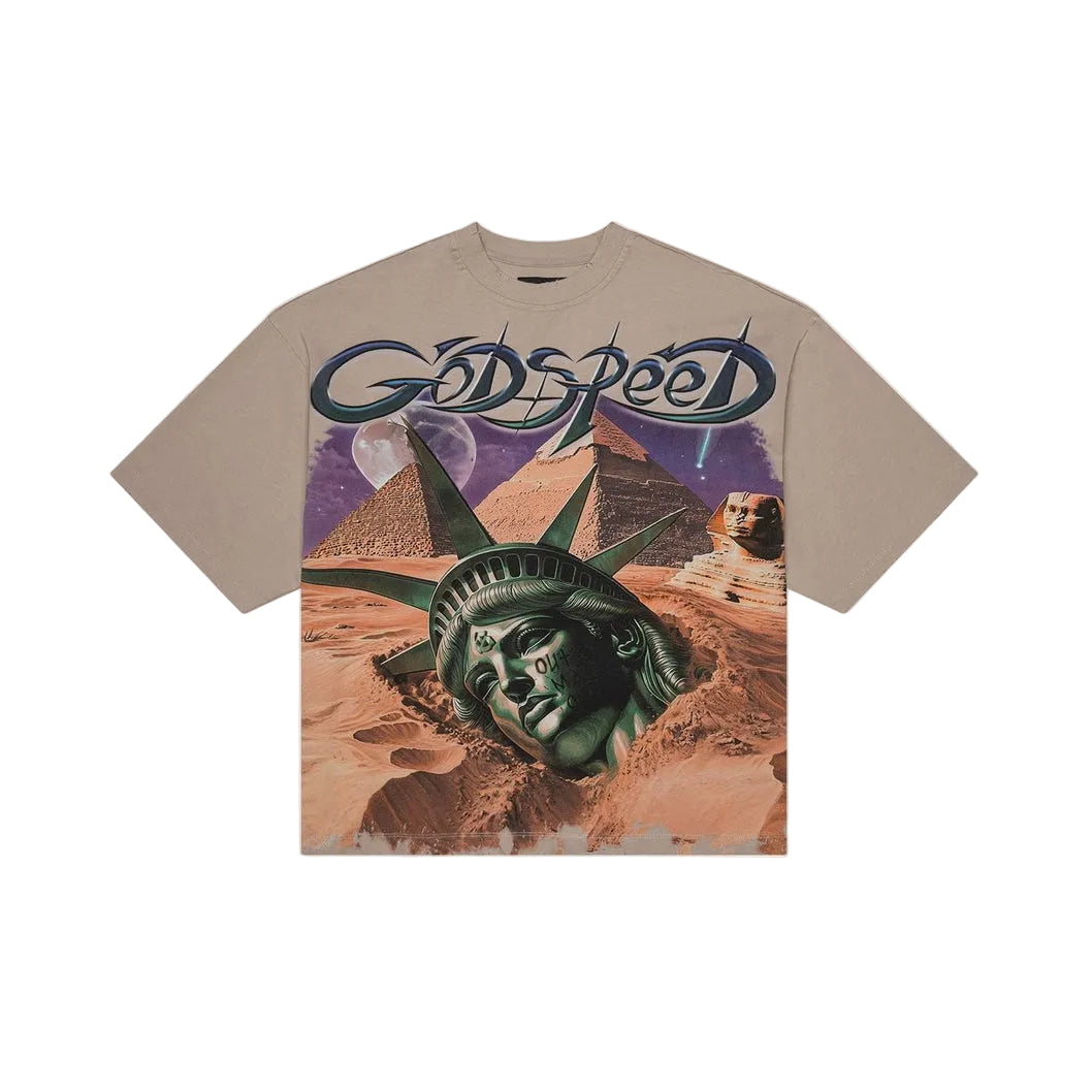 Godspeed Mother Cairo Tee Stone