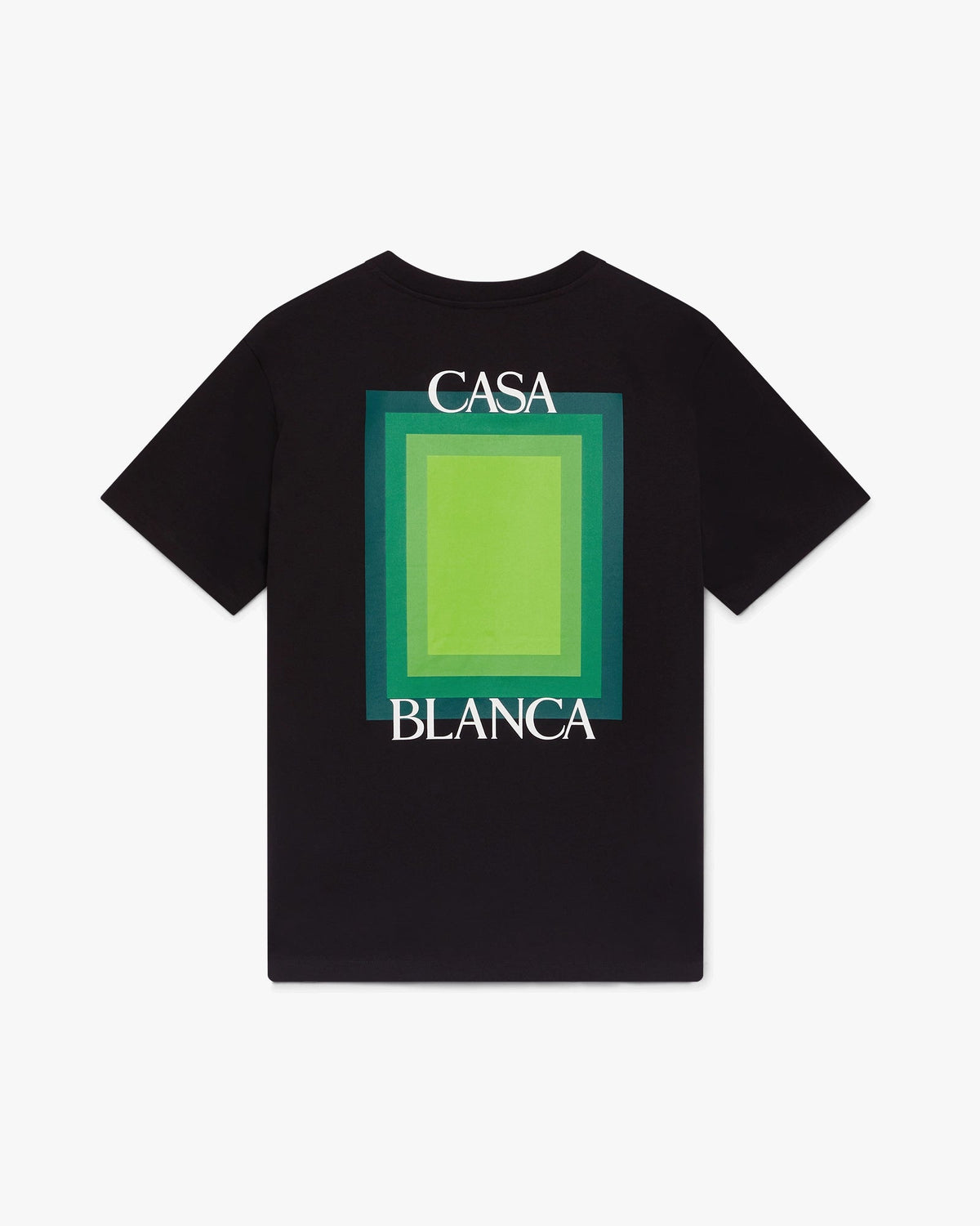 Casablanca Gradient Square Black T-Shirt