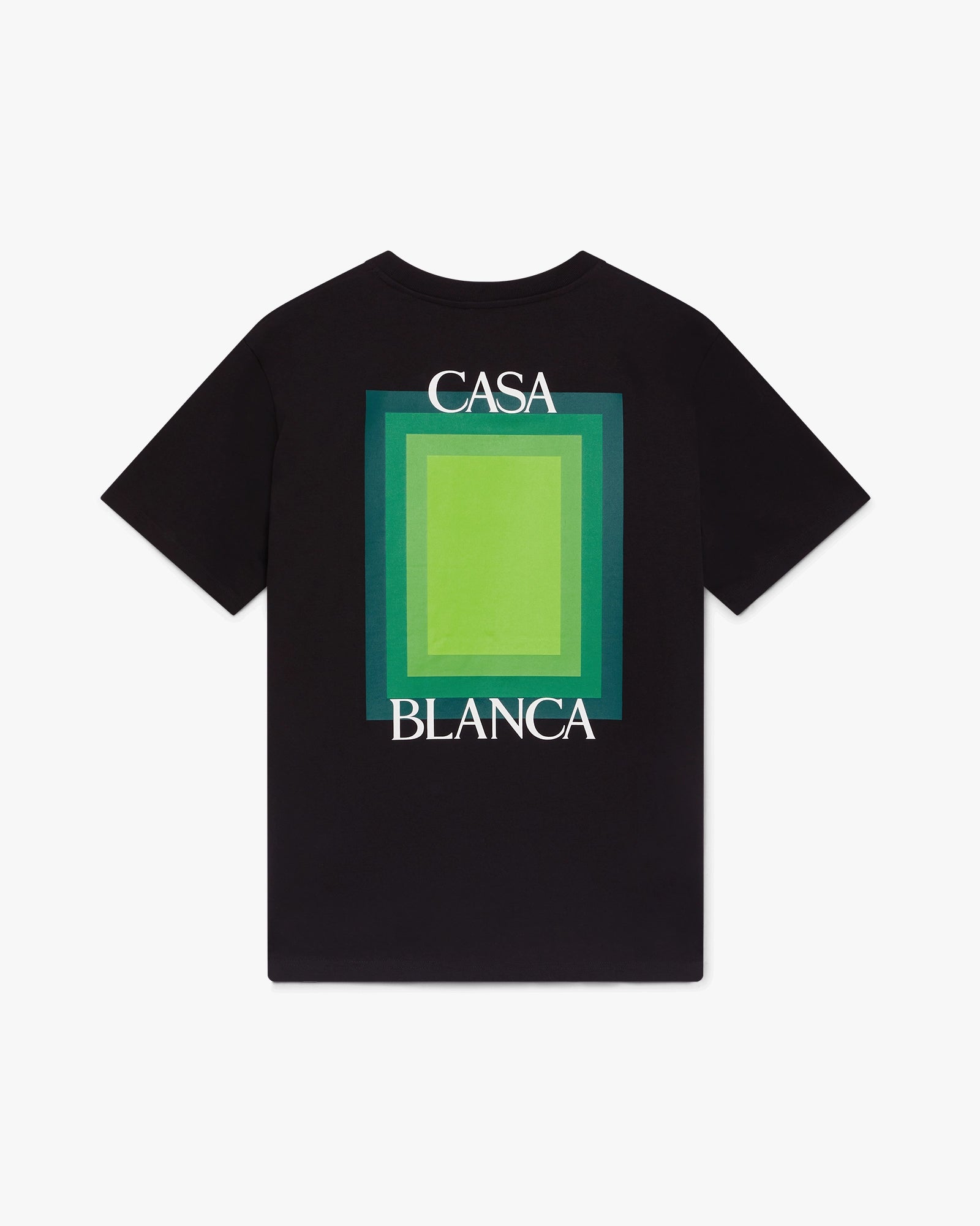 Casablanca Gradient Square Black T-Shirt