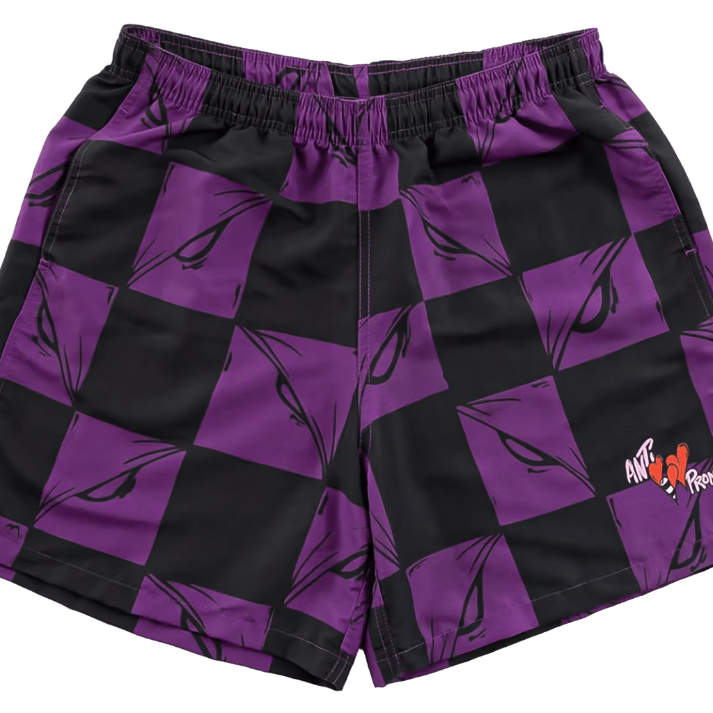 Anti Promo x Matty Boy 99 Eyes Shorts Purple