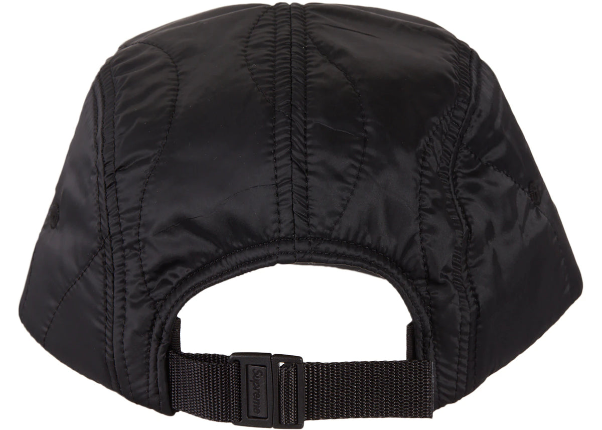 Supreme Quilted Liner Camp Cap Black