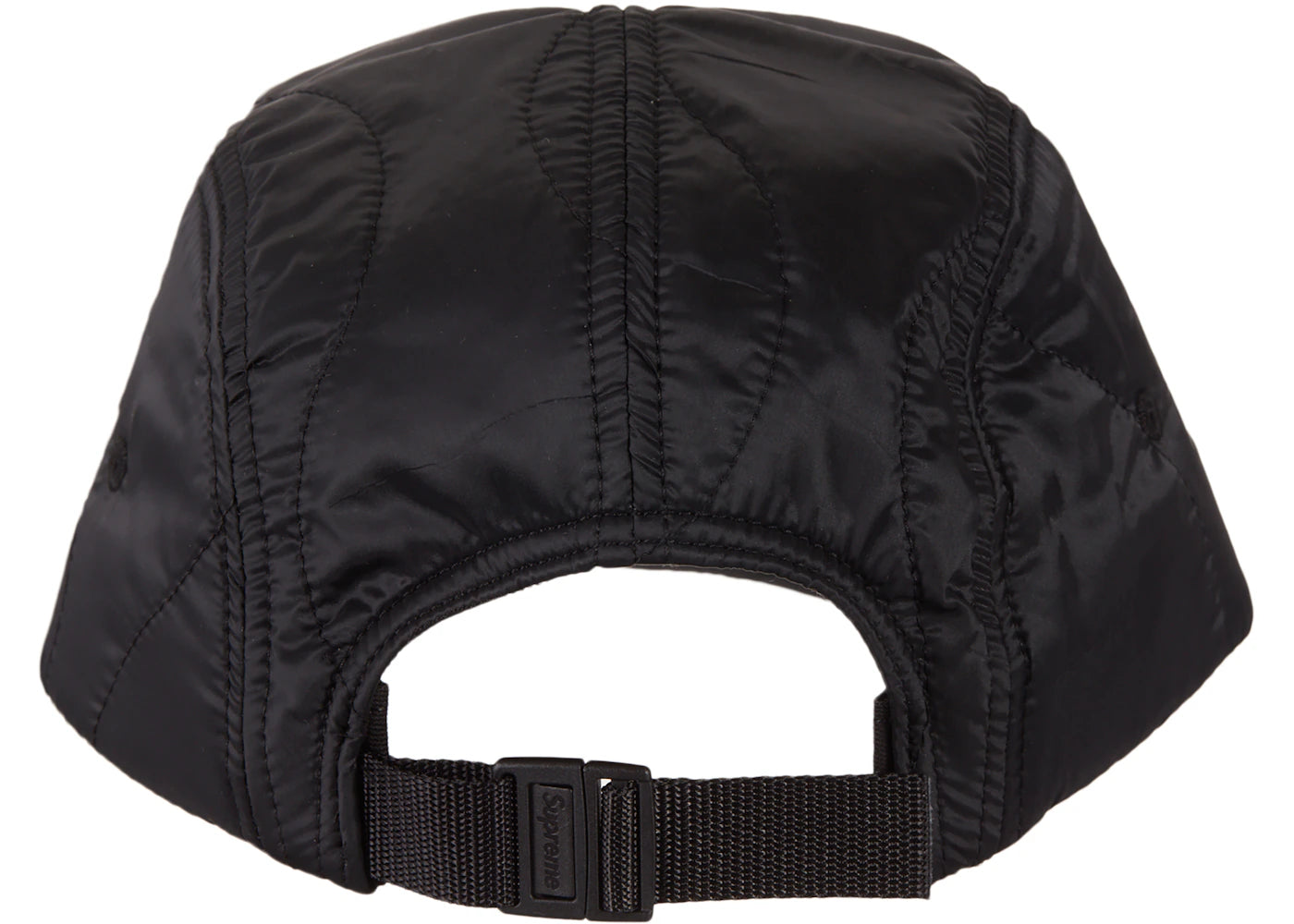 Supreme Quilted Liner Camp Cap Black