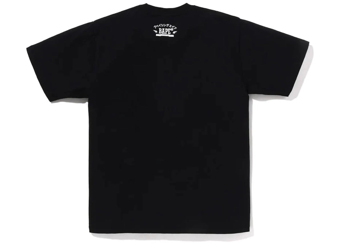 BAPE Japan Big Ape Head Tee Black