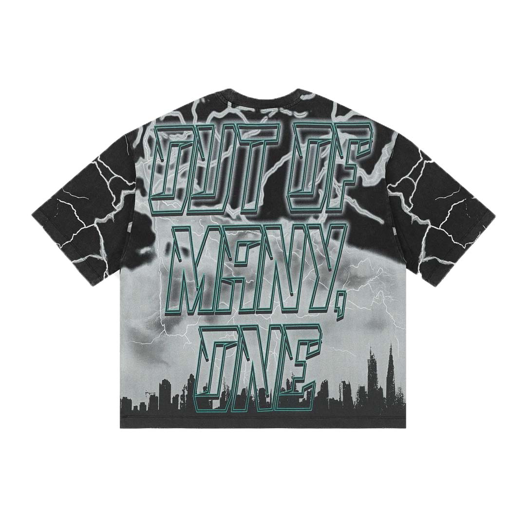 Godspeed Voltage Black Wolf Grey Tee