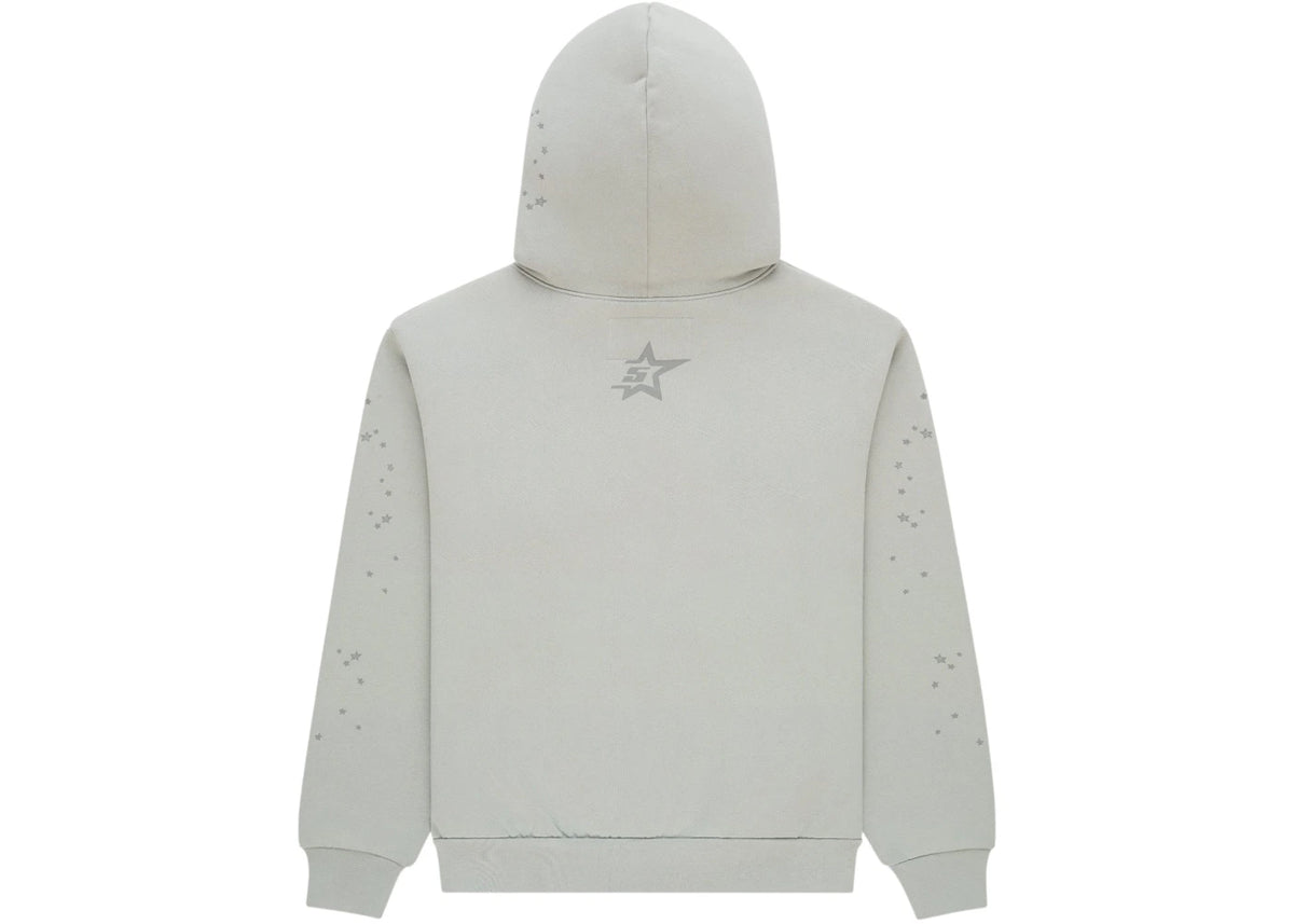 Sp5der Tonal Punk V2 Hoodie Sport Grey