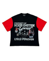Mixed Emotions Fracture Tee Black