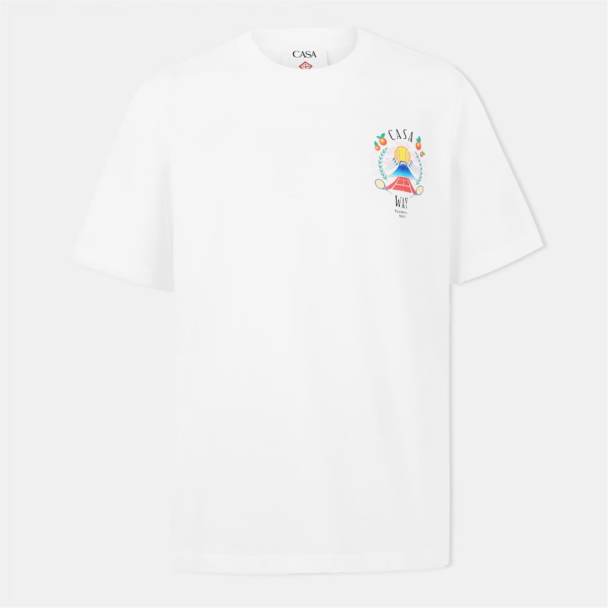 Casablanca Casaway Mountain Tee White