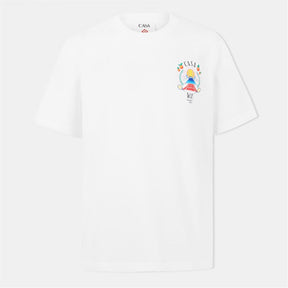 Casablanca Casaway Mountain Tee White