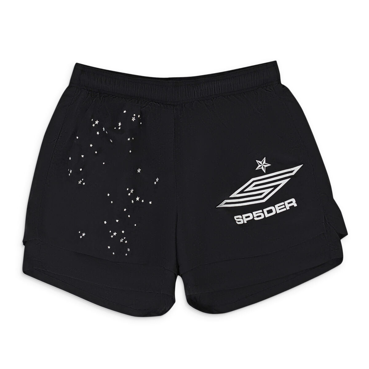 Sp5der Pro Double Layer Short Black