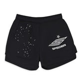 Sp5der Pro Double Layer Short Black