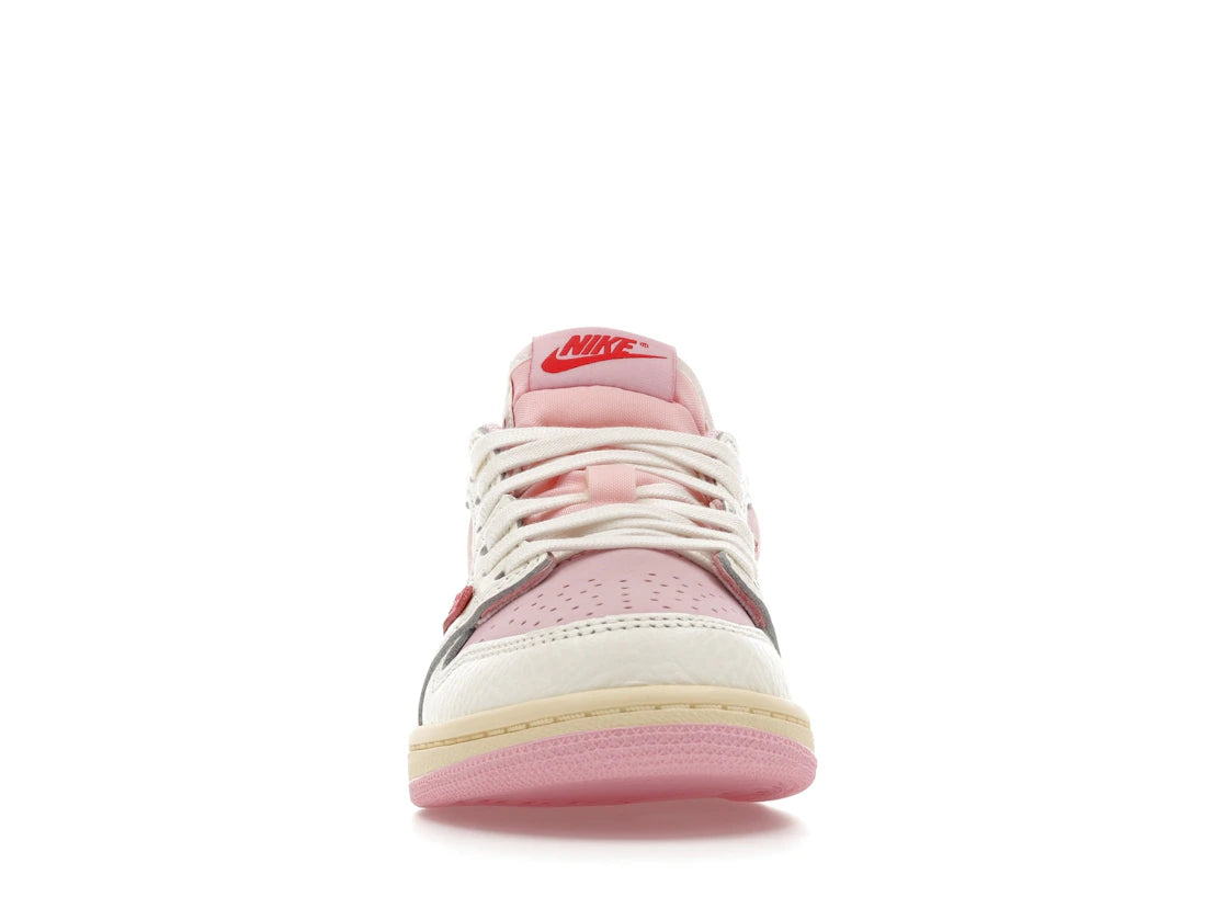 Jordan 1 Retro Low OG SP Travis Scott Sail Tropical Pink (PS)