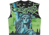 Godspeed Voltage Sleeveless T-shirt Lime