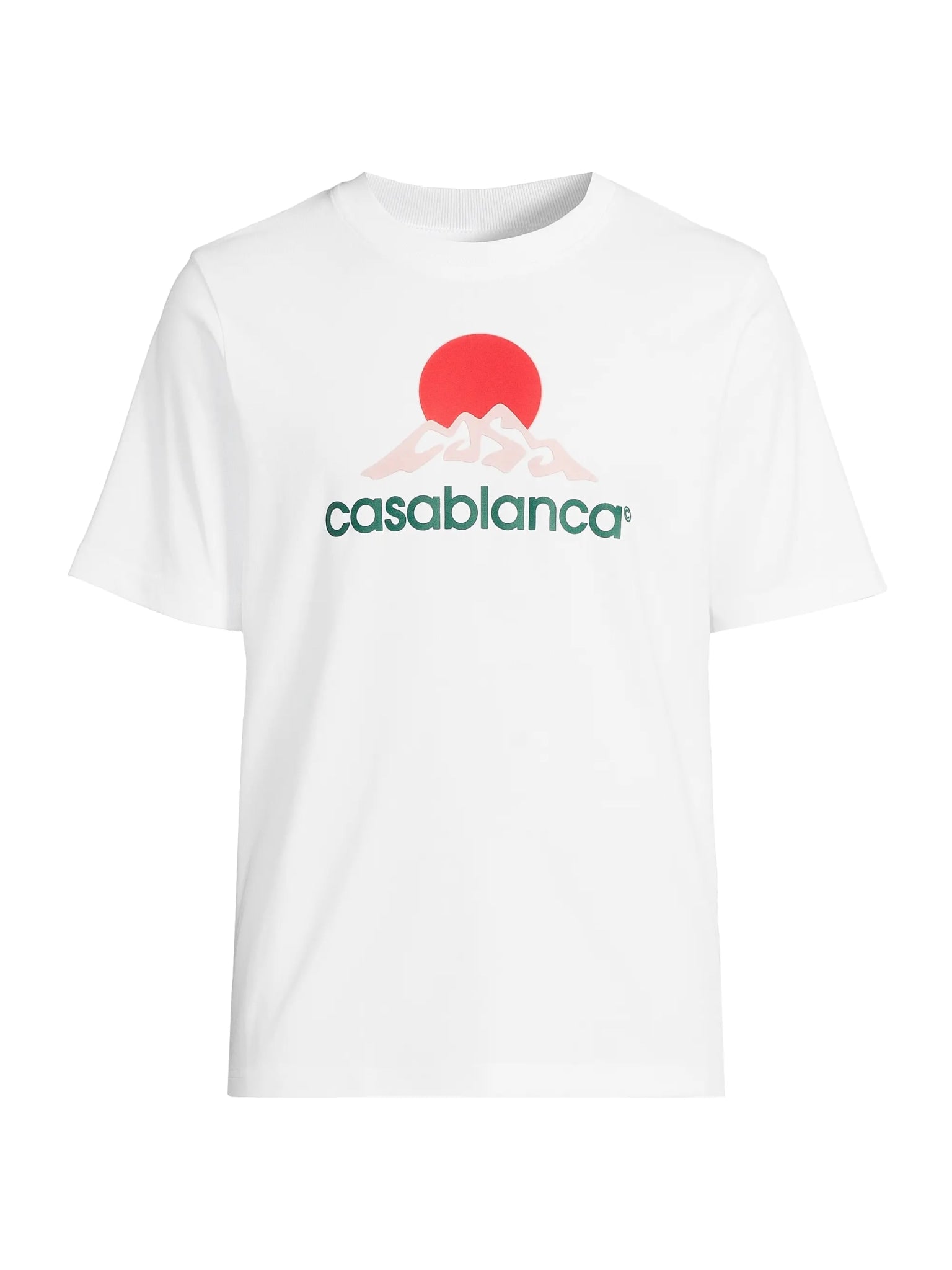 Casablanca Montagne Logo Tee White