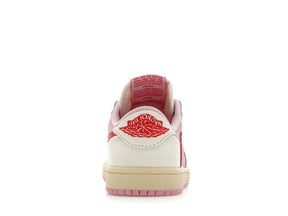 Jordan 1 Retro Low OG SP Travis Scott Sail Tropical Pink (PS)
