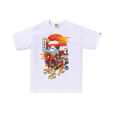 Bape Japan Culture Autumn Ape Head Tee White
