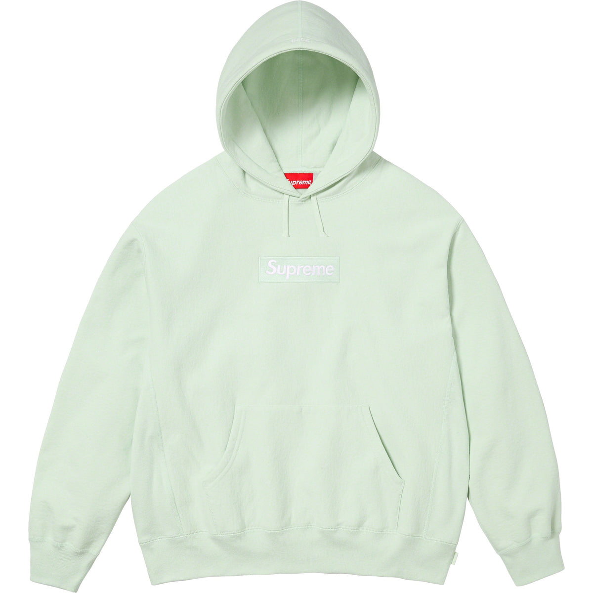 Supreme Box Logo Light Green Hooded Sweatshirt (FW23)