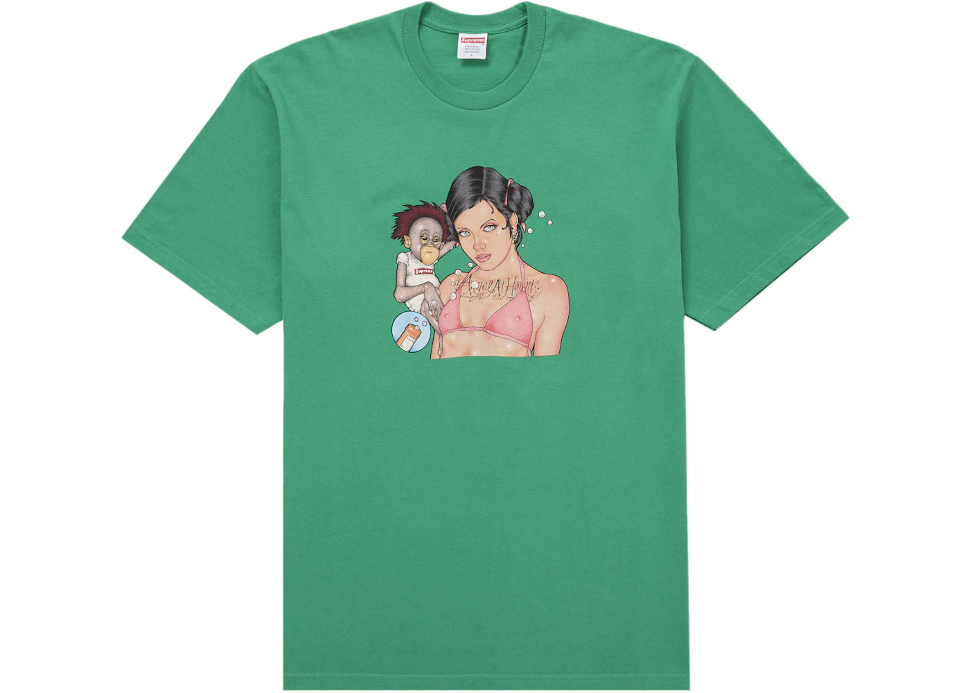 Supreme Angel Tee Green