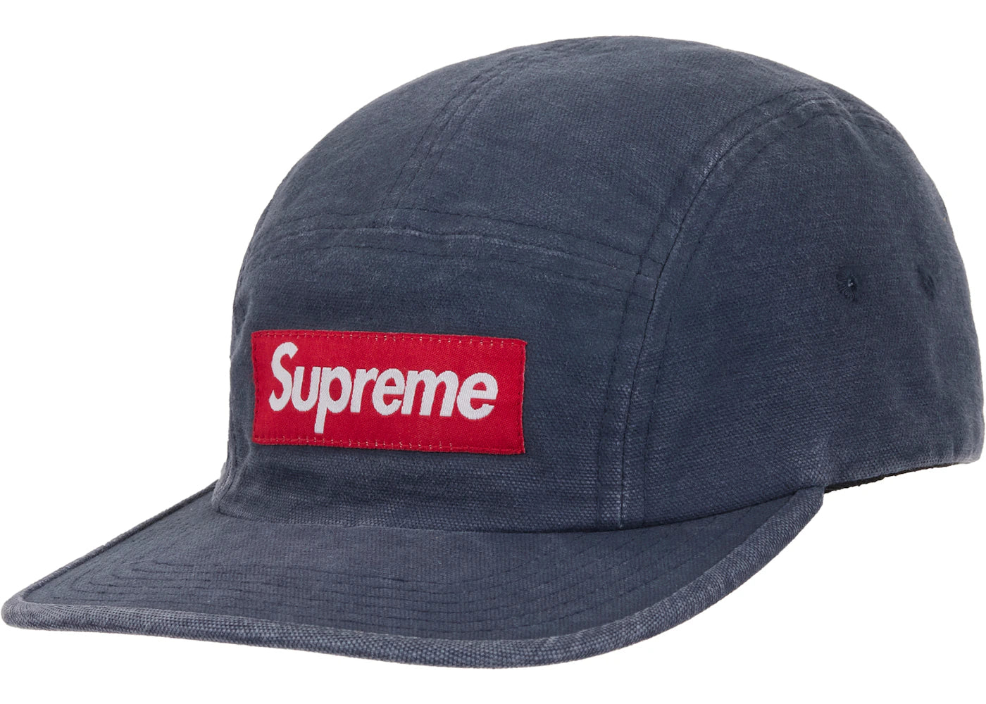 Supreme Canvas Camp Cap Navy
