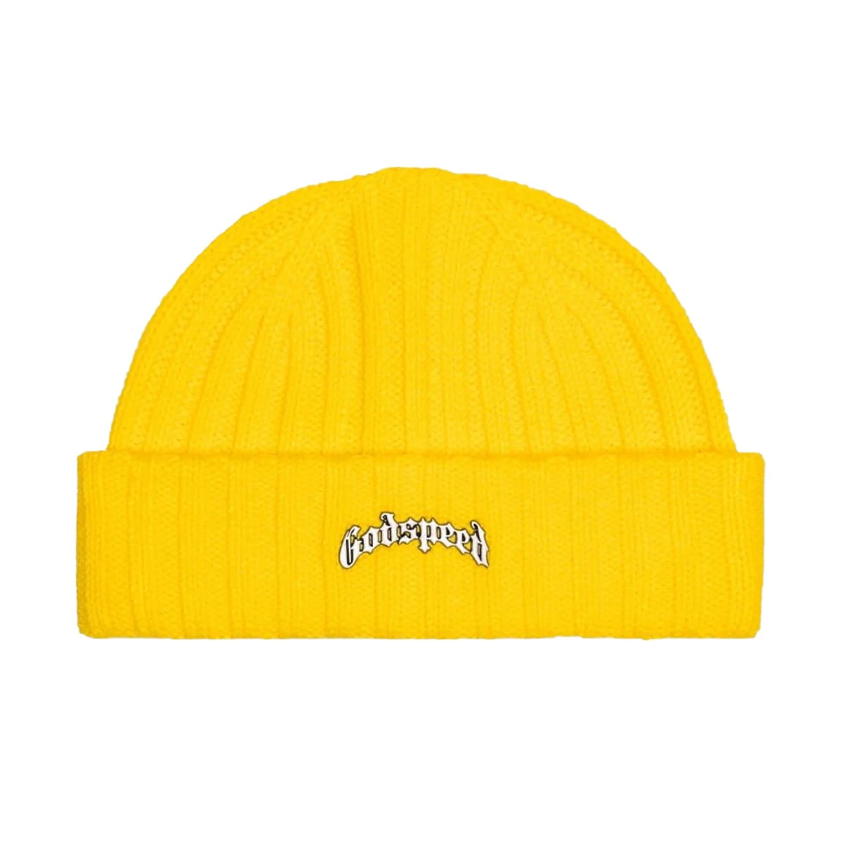 Godspeed OG Logo Emblem Beanie Sunshine Yellow