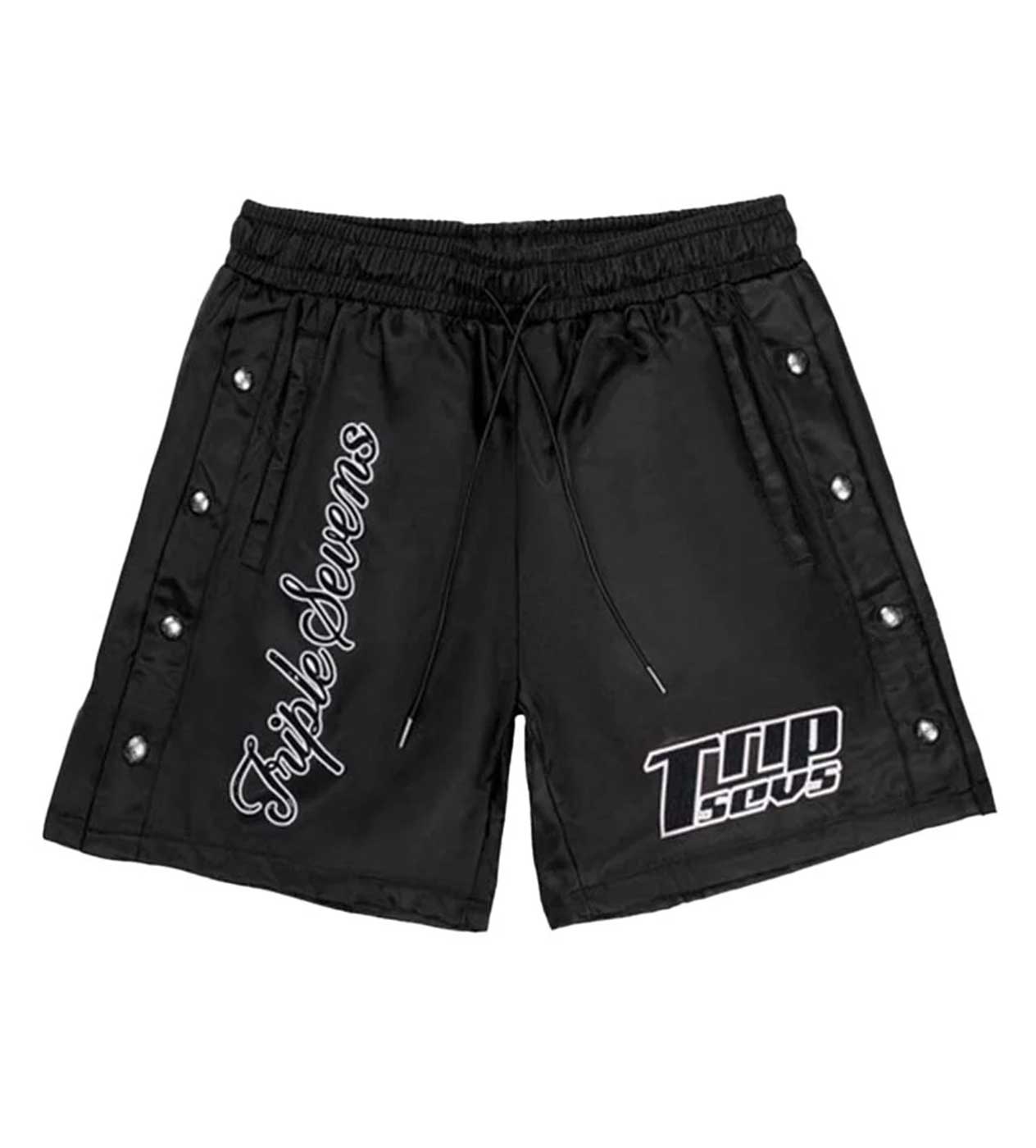 Triple Sevens Nylon Shorts Black