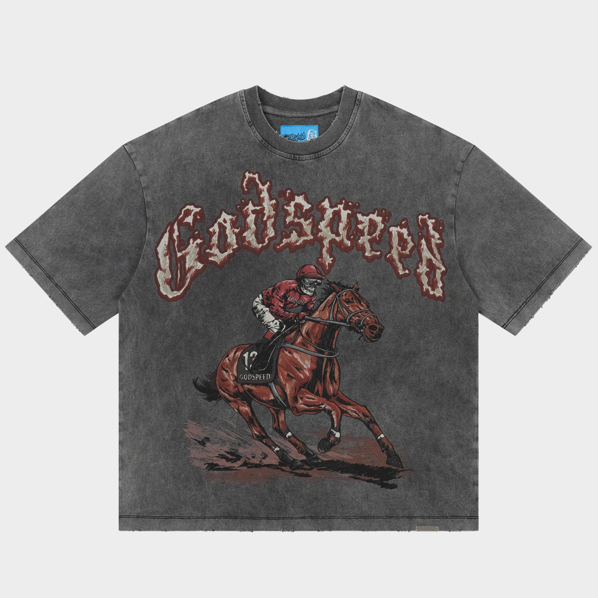 Godspeed Thoroughbred II NG Tee Grey Wash