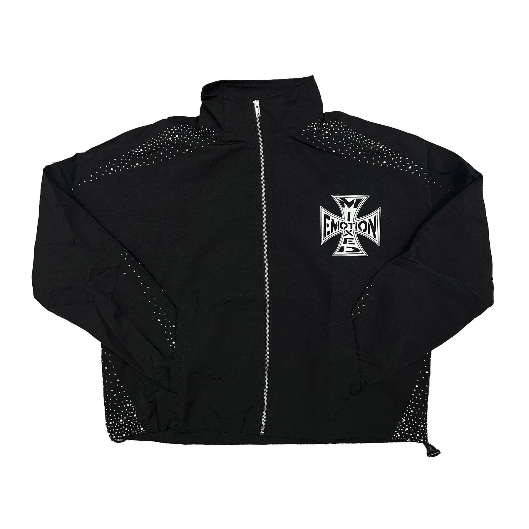 Mixed Emotions Black ‘Classic’ Nylon Jacket