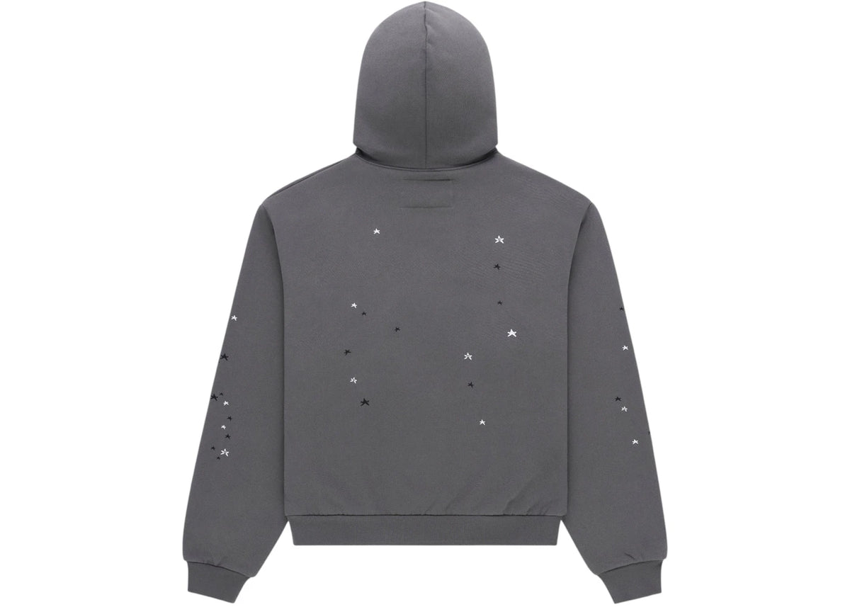 Sp5der Splat Punk Hoodie Slate