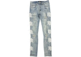 Mixed Emotion Sea Monogram Denim Blue