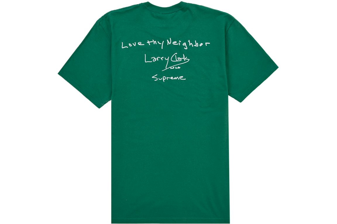 Supreme Larry Clark Neighbor Tee Green