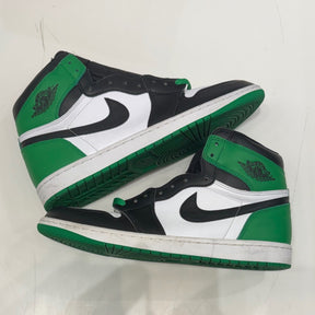 Jordan 1 Retro High OG Lucky Green Size 11.5 (Lightly Worn Pre-Owned)