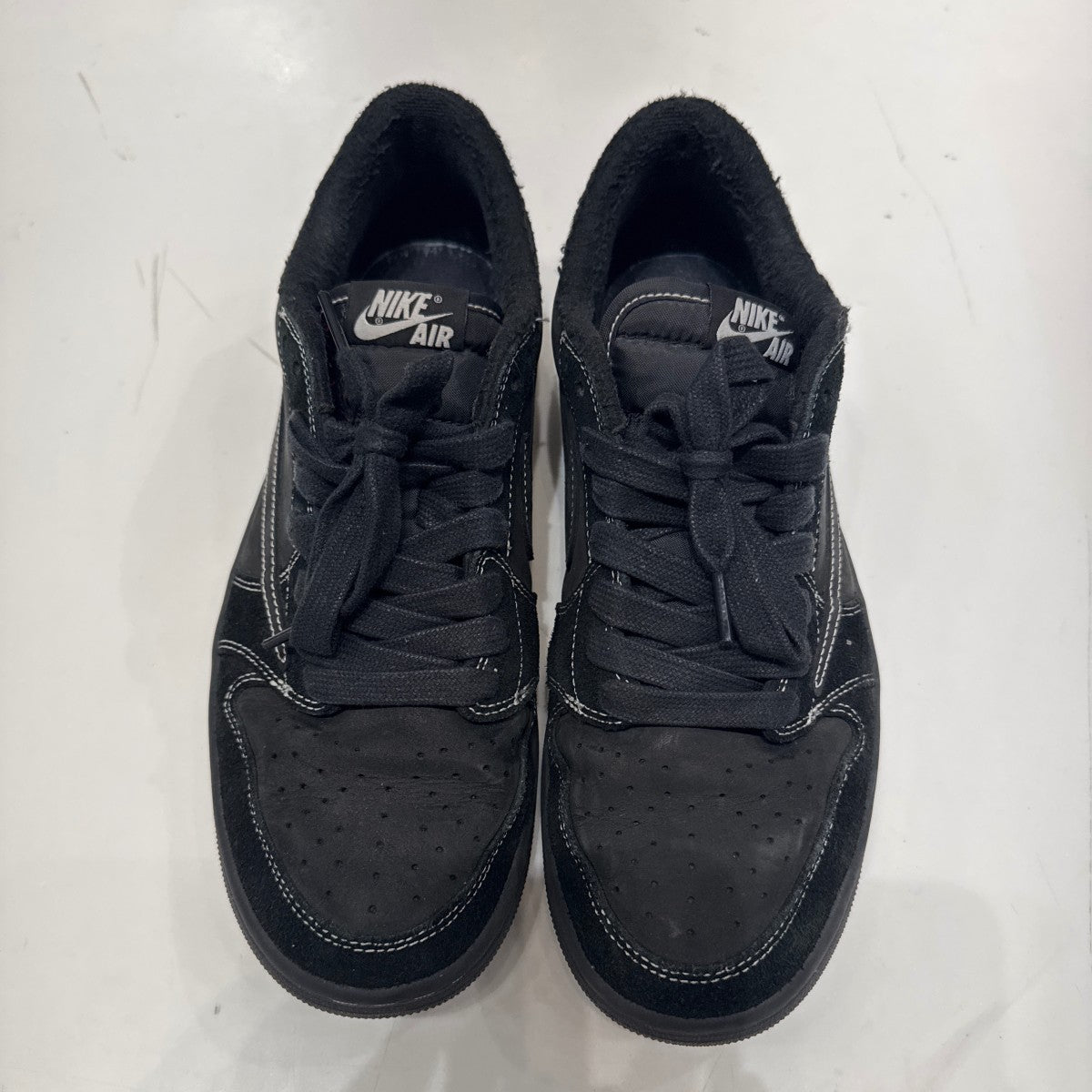 Jordan 1 Retro Low OG SP Travis Scott Black Phantom Size 10.5 (Moderately Worn Pre-Owned)