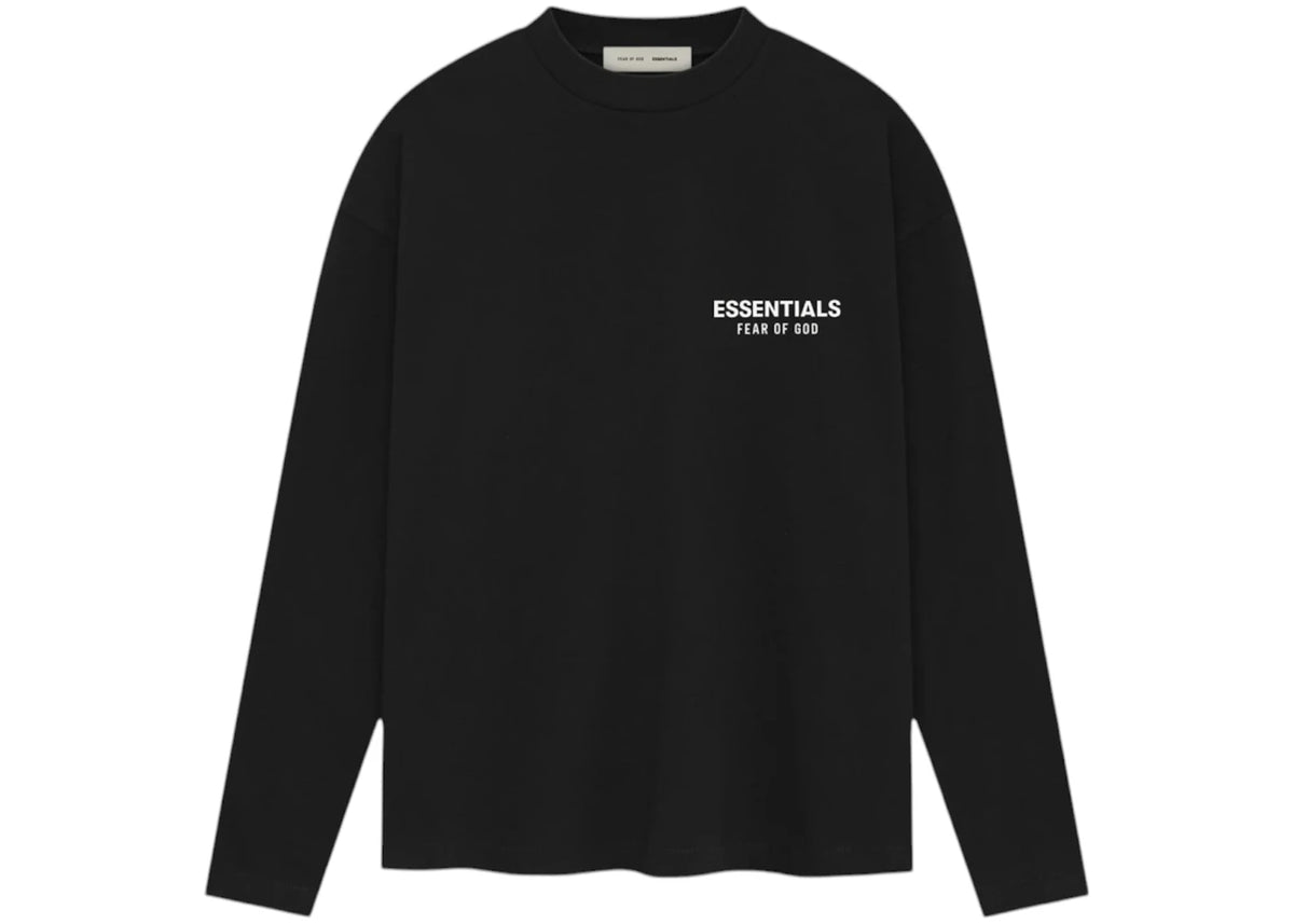 Fear of God Essentials Classic Long Sleeve Tee Jet Black