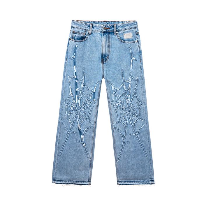 Revenge Spider Web Denim