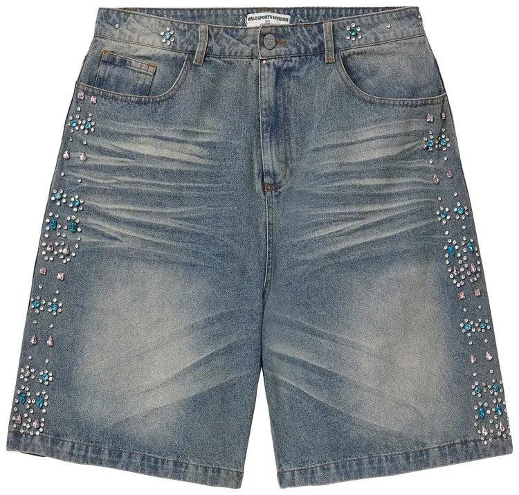 Vale Forever Candy Jorts Blue