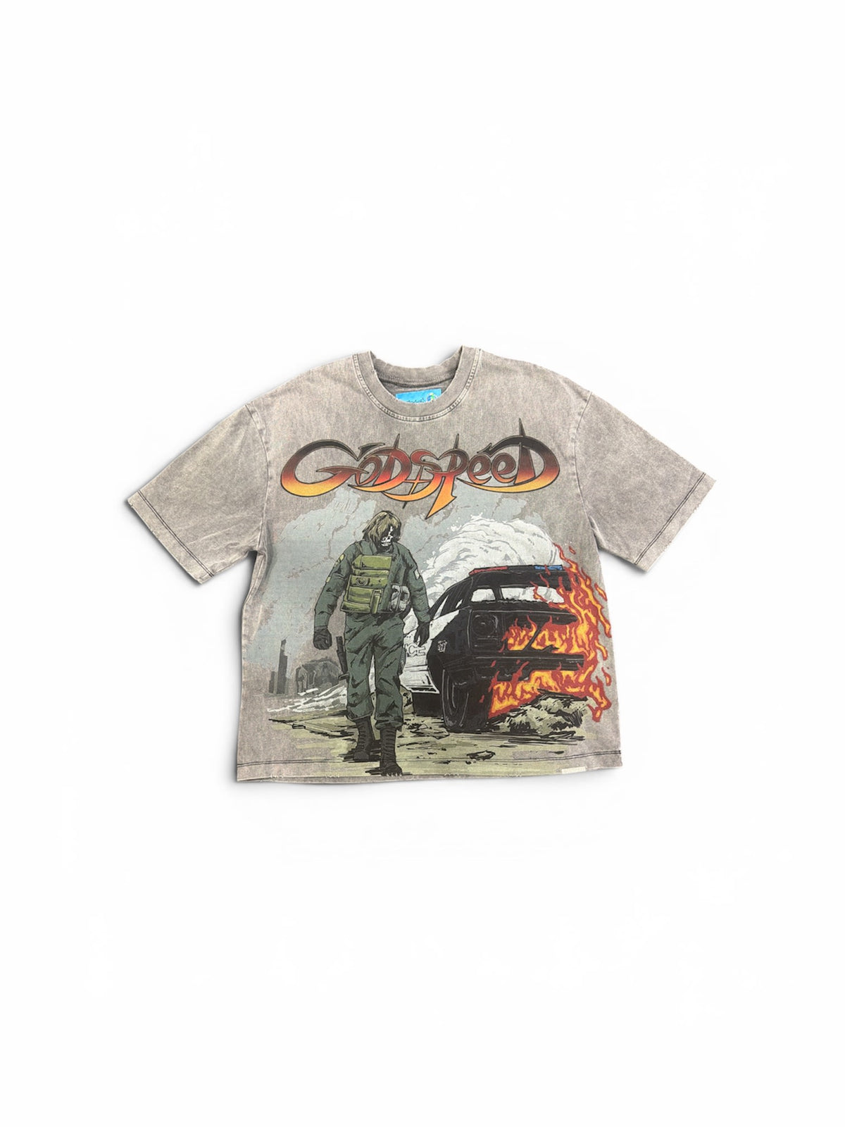 Godspeed Khaos Tee Grey