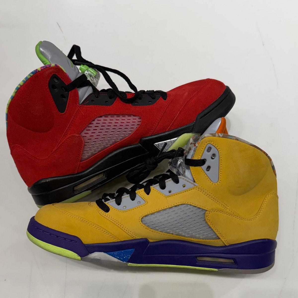 Jordan 5 Retro What The Size 13 (Moderately Worn Pre-Owned)