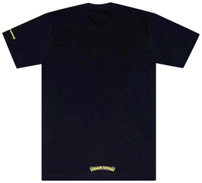 Chrome Hearts Neck Logo T-Shirt Black/Neon Yellow