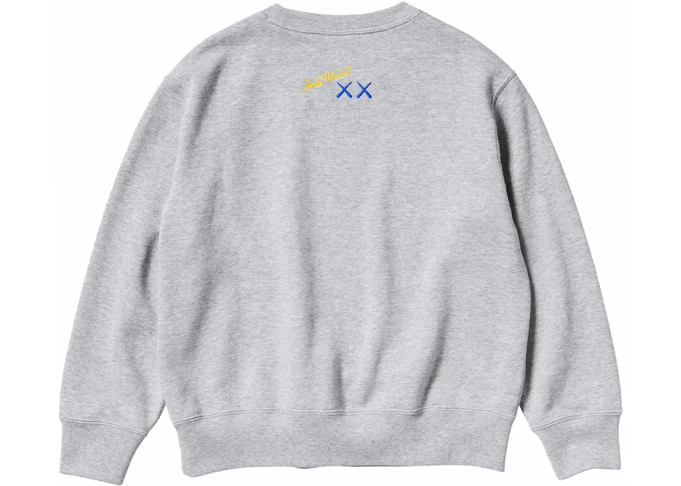 KAWS x Uniqlo Warhol Graphic 472951 Sweatshirt Gray