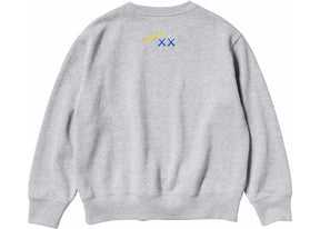 KAWS x Uniqlo Warhol Graphic 472951 Sweatshirt Gray