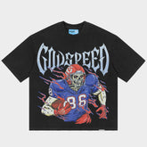 Godspeed End Zone Tee Black