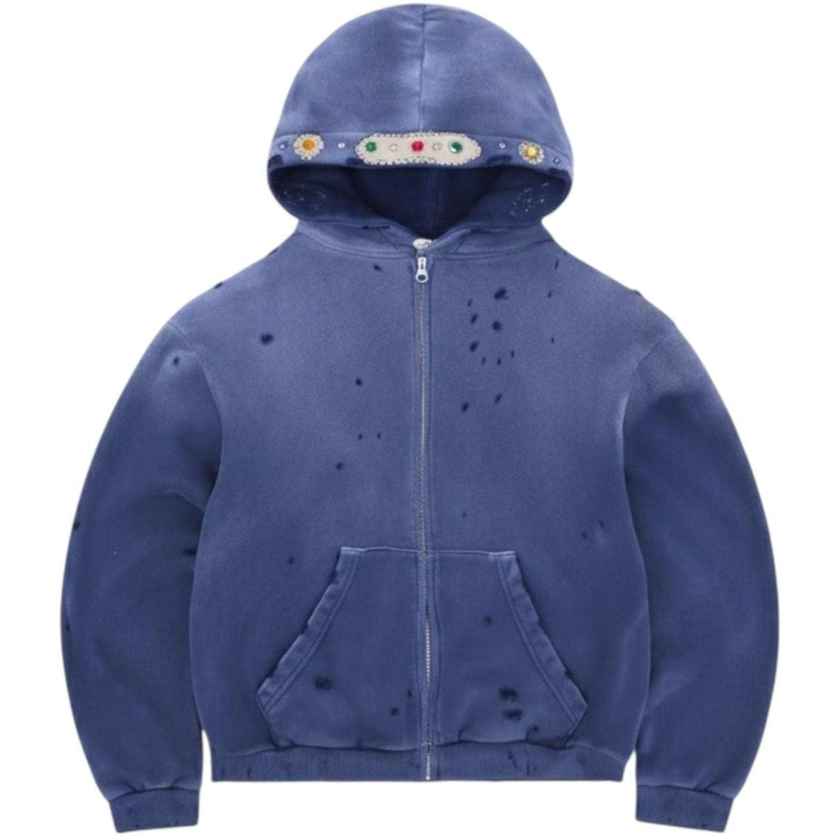Bravest Studios Sapphire Zip Up Hoodie Purple