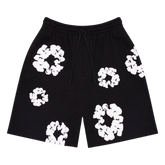 Denim Tears The Cotton Wreath Shorts Black