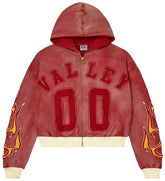 Vale "Chimera" Zip Up Red