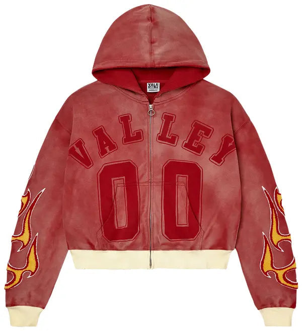 Vale "Chimera" Zip Up Red