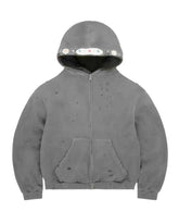 Bravest Studios Sapphire Zip Up Hoodie Grey