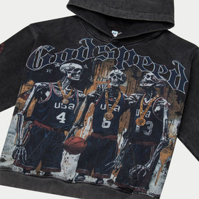 GODSPEED DreamTeam '24 Hoodie (Black Wash)