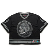 Godspeed First Down Jersey Tee Black Grey